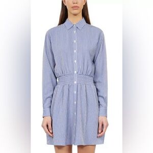 The Kooples Striped Shirt Dress